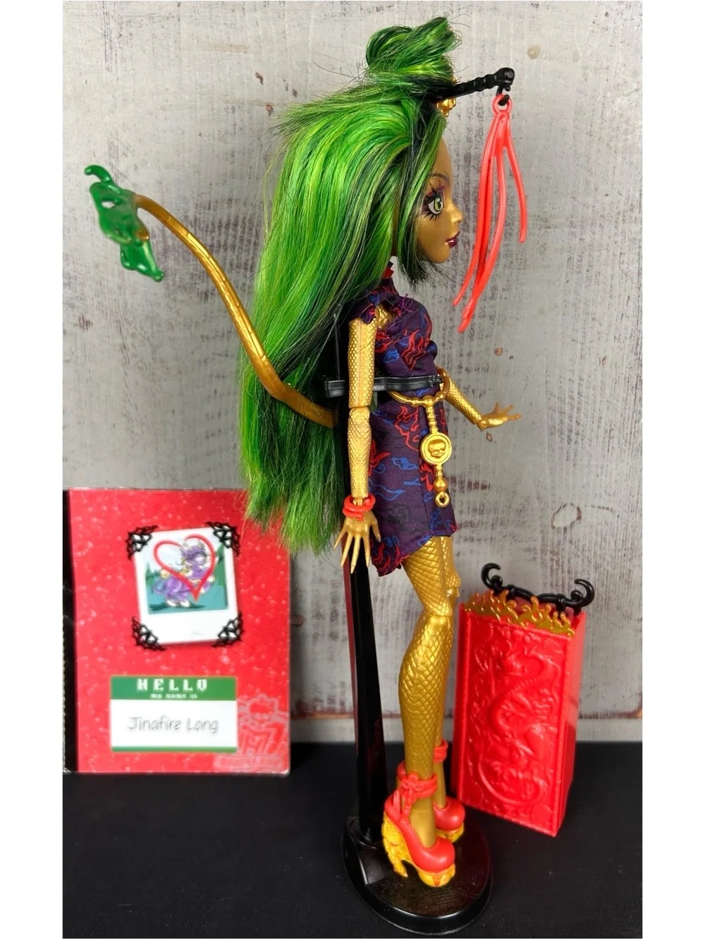 ON HOLD DNB Monster High Jinafire Long Scaris Doll